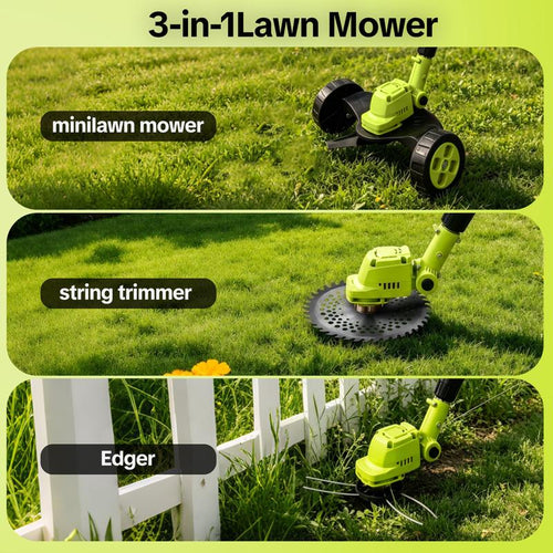 SEESE Cordless Lawn Mower