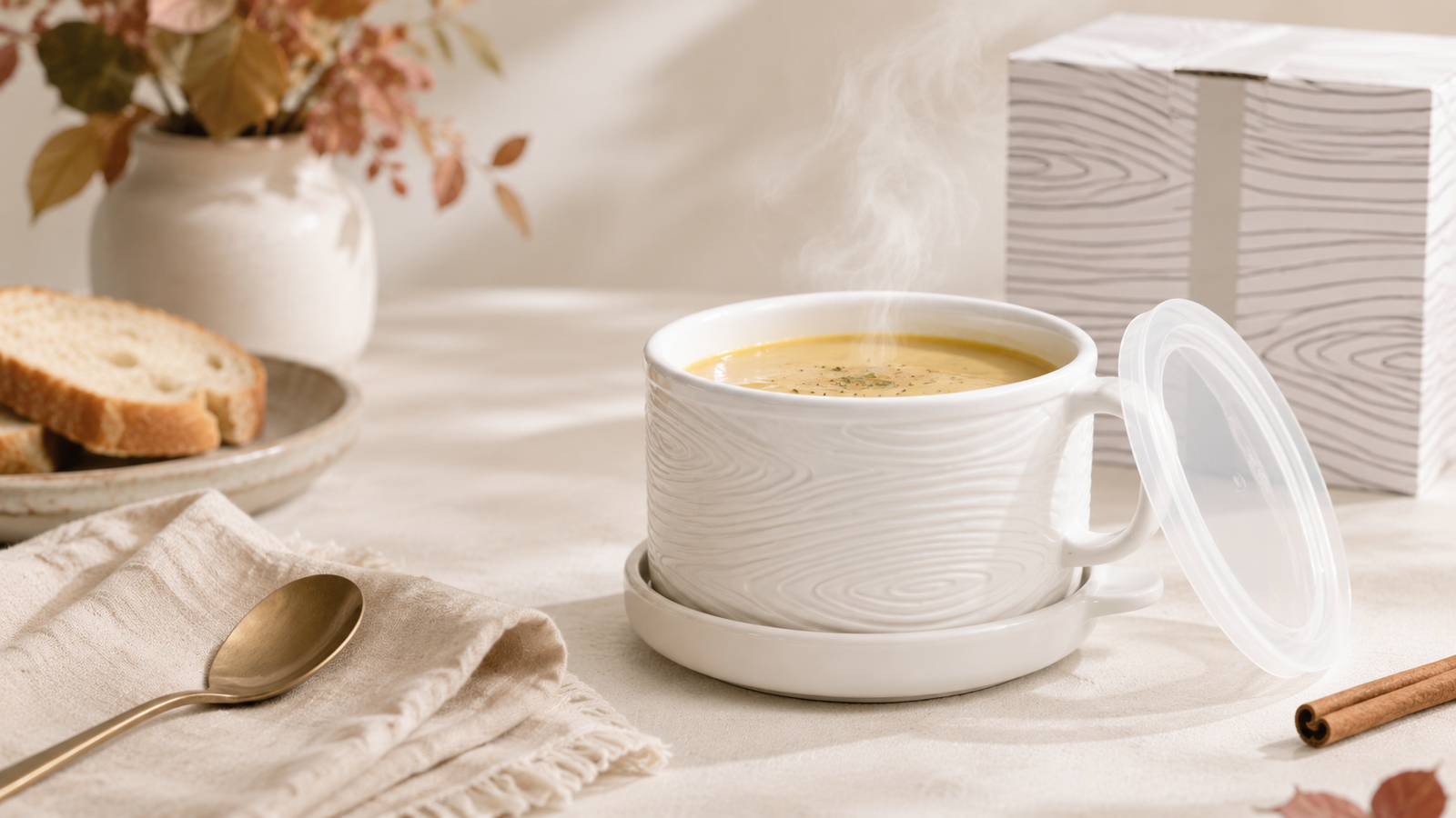 Microwave and Oven Safe Meal Mug