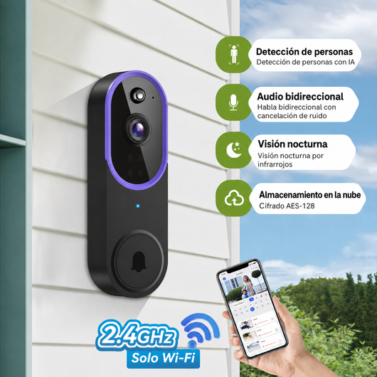 Wireless Video Doorbell Camera