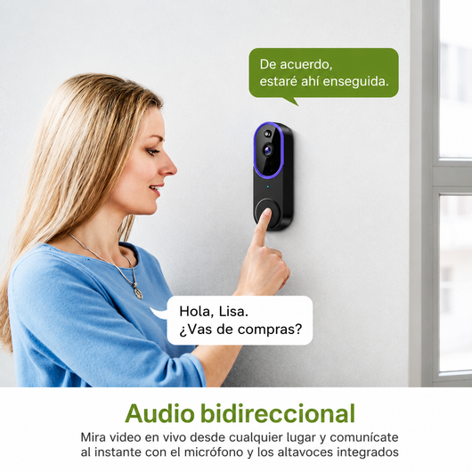 Wireless Video Doorbell Camera