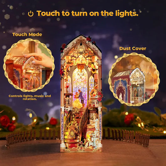 Duena™ DIY Beauty and The Beast Book Nook Kit