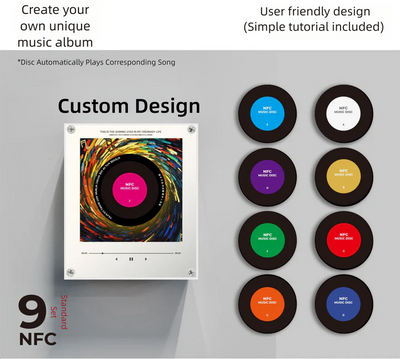 Duena™ - Magnetic Vinyl Player
