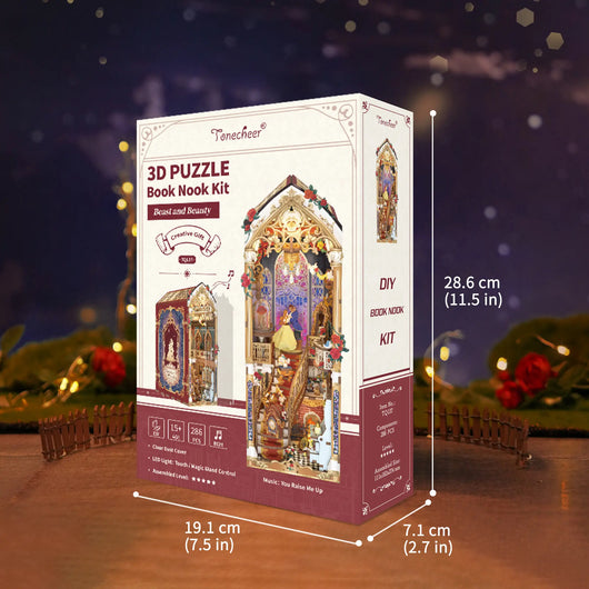 Duena™ DIY Beauty and The Beast Book Nook Kit