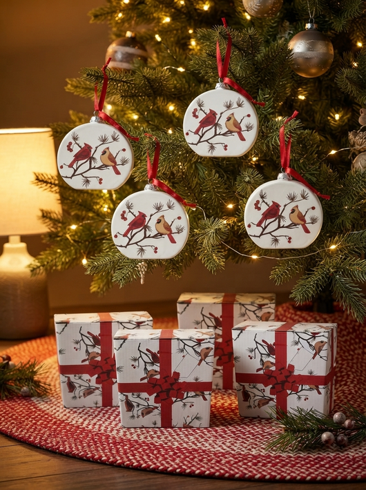 Temp-tations Set of 4 Recipe Ornaments