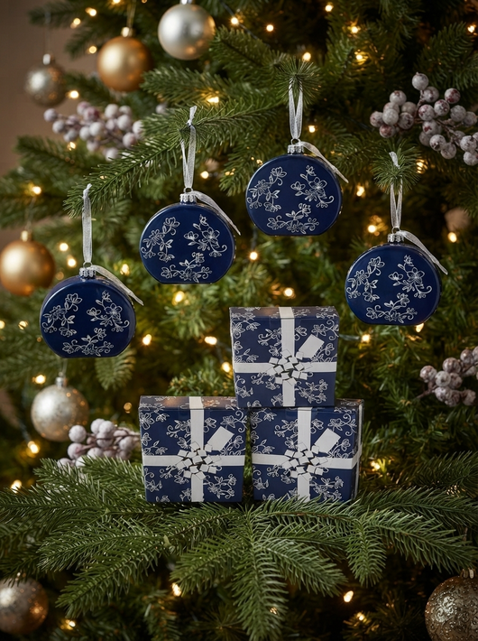 Temp-tations Set of 4 Recipe Ornaments