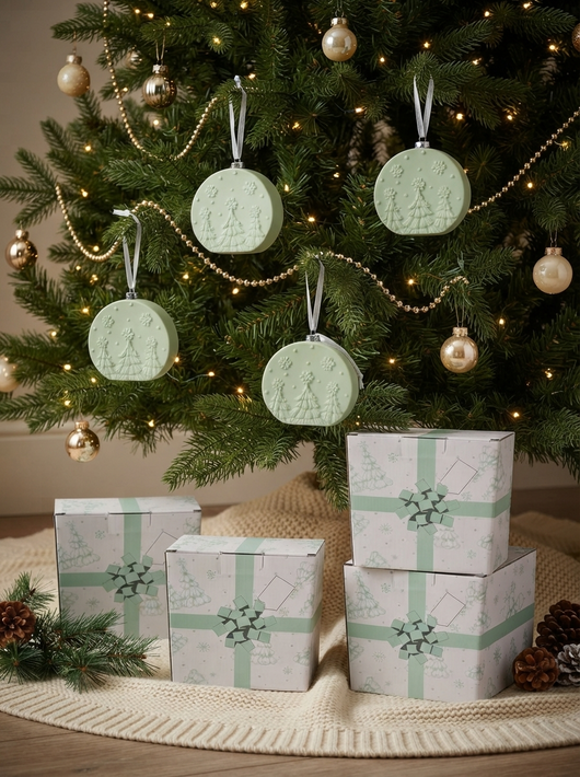 Temp-tations Set of 4 Recipe Ornaments
