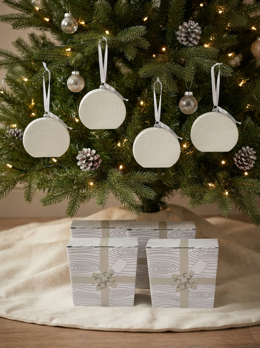 Temp-tations Set of 4 Recipe Ornaments